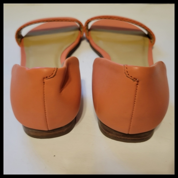 Talbots Lamar D Orsay Orange Blossum sandals - Picture 5 of 8